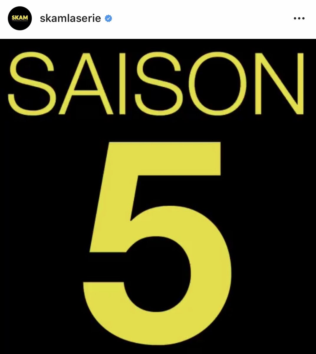 Пост в инстаграм на официальном аккаунте французского ремейка.