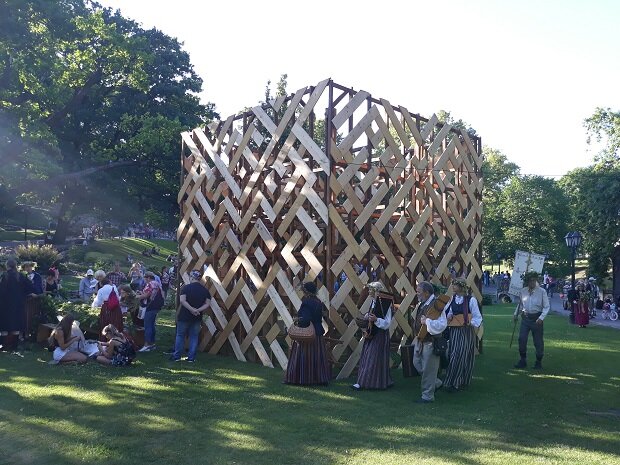 Лиго на Бастионной горке, Рига, 18.06.2019