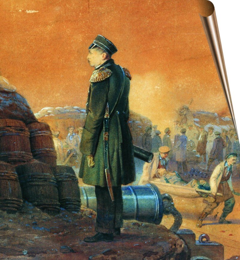 Адмирал Нахимов П.С. Художник: В.Ф. Тимм