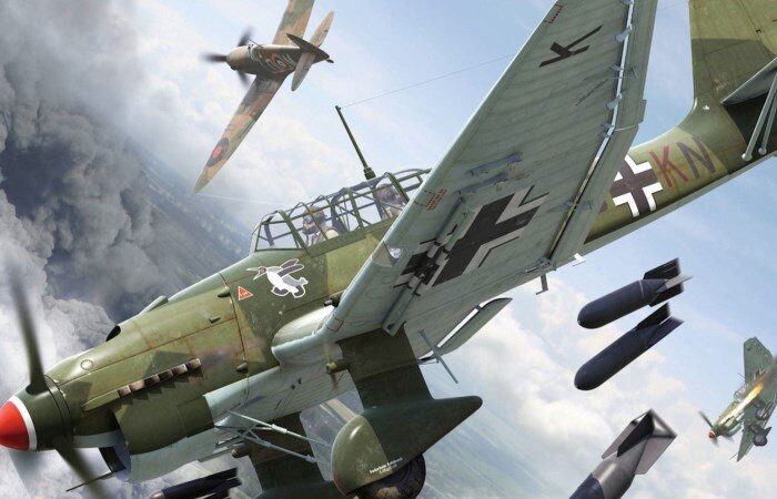 Почему Junkers Ju 87 не убирал шасси во время полета.