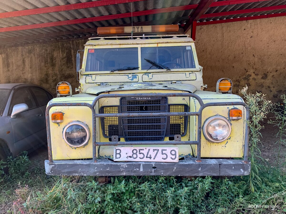 Редкий, но очень крутой внедорожник Santana, заросший паутиной 👾🚕😳 |  Промышленный турист | Дзен