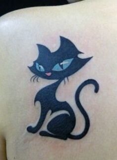 Фото по запросу Рисунки татуировок кошек