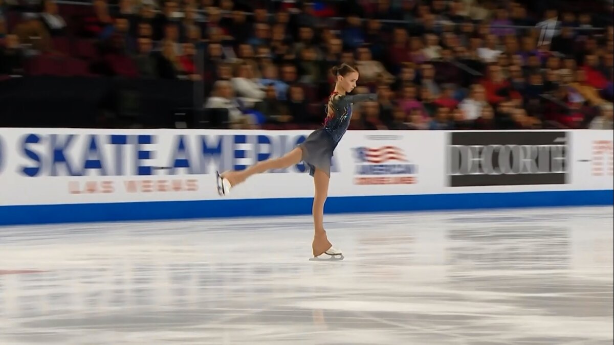 Анна Щербакова Skate America