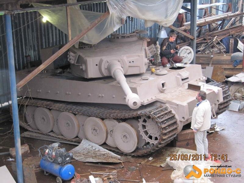 Макет танка Тигр I от студии Рондо-С