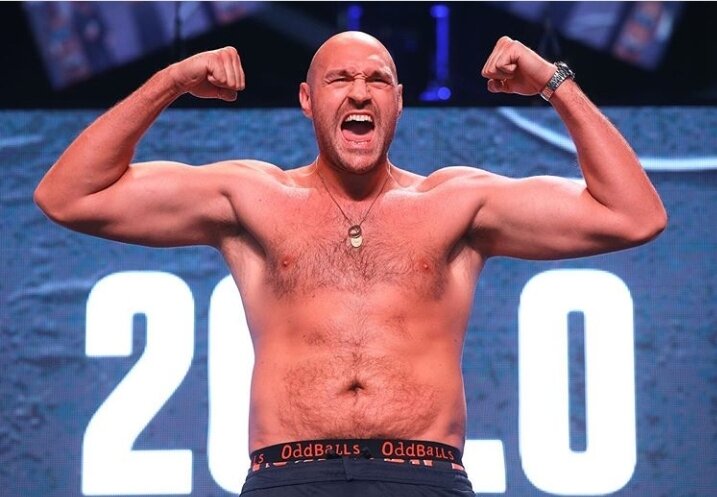 Фотография взята из Инстаграма Тайсона Фьюри.