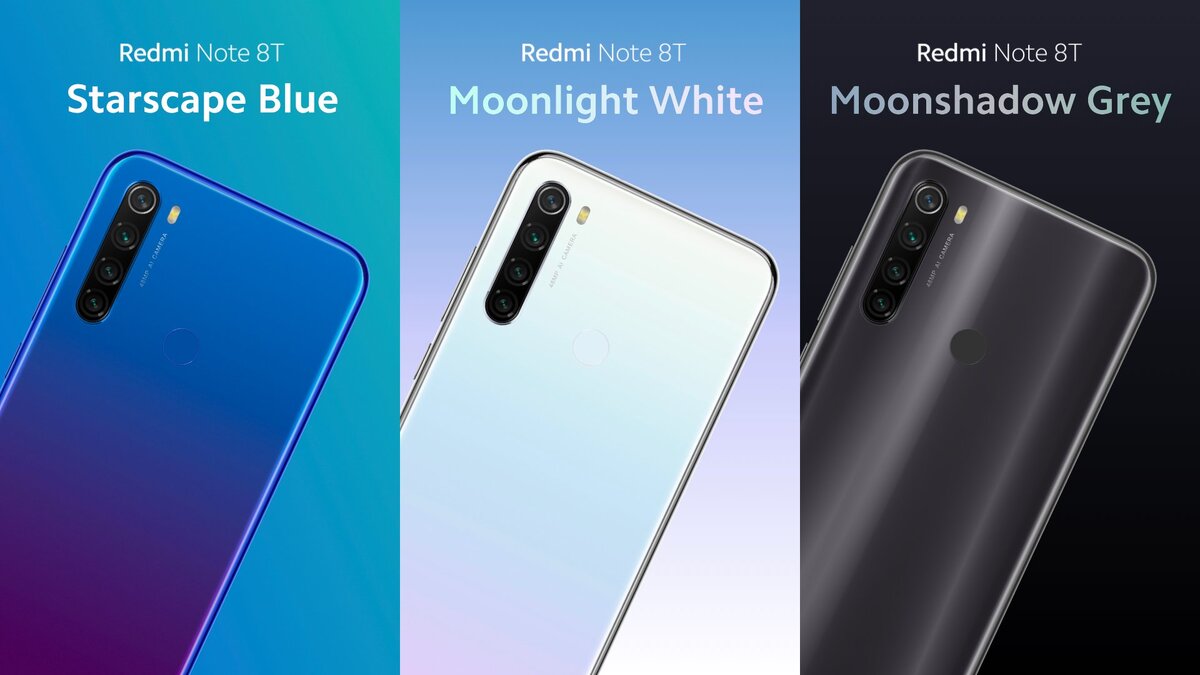 Все цвето Redmi Note 8T