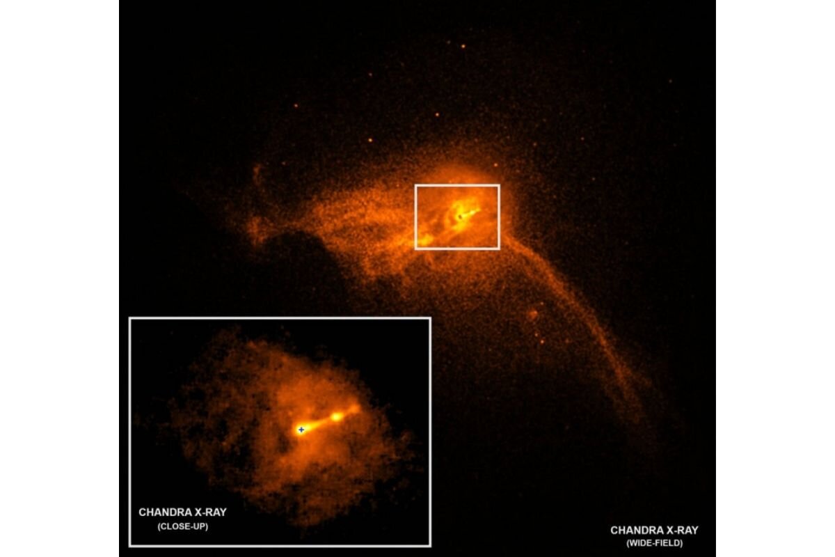 Первая в истории фотография черной дыры от NASA