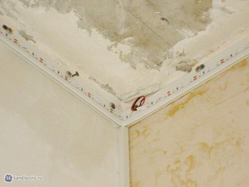 Светодиодная лента для натяжного потолка – практичное и эстетичное решение для интерьера