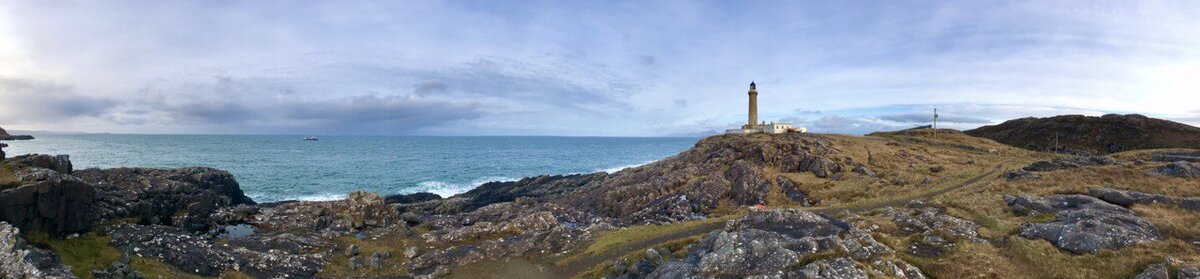 Маяк Арднамёрхана. Здесь и далее – мои фото от 10 января 2020