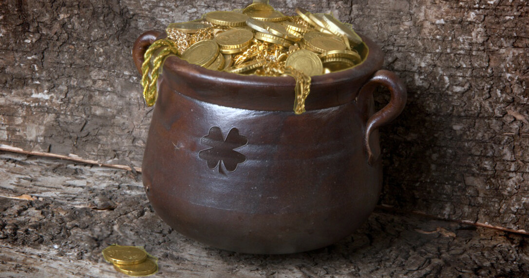 Горшочек с золотом