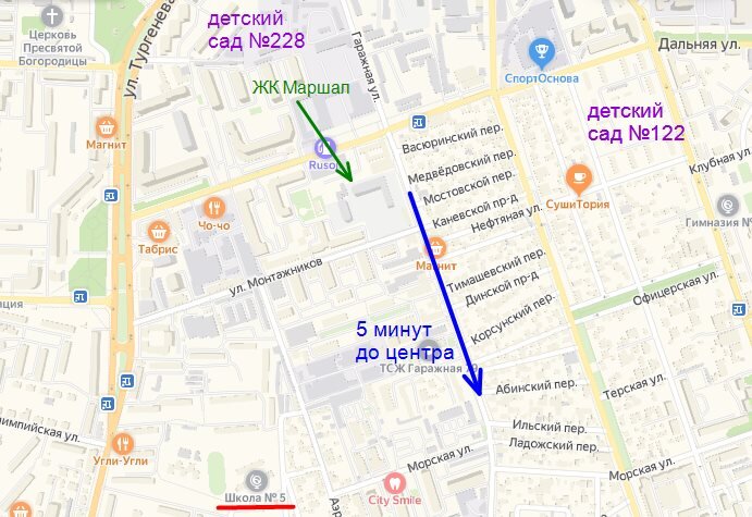 детские сады во многих районах Краснодара целая проблема, а вот в ЖК Маршал с этим вопросов не будет