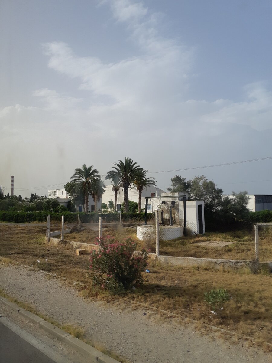 Дорога в отель.