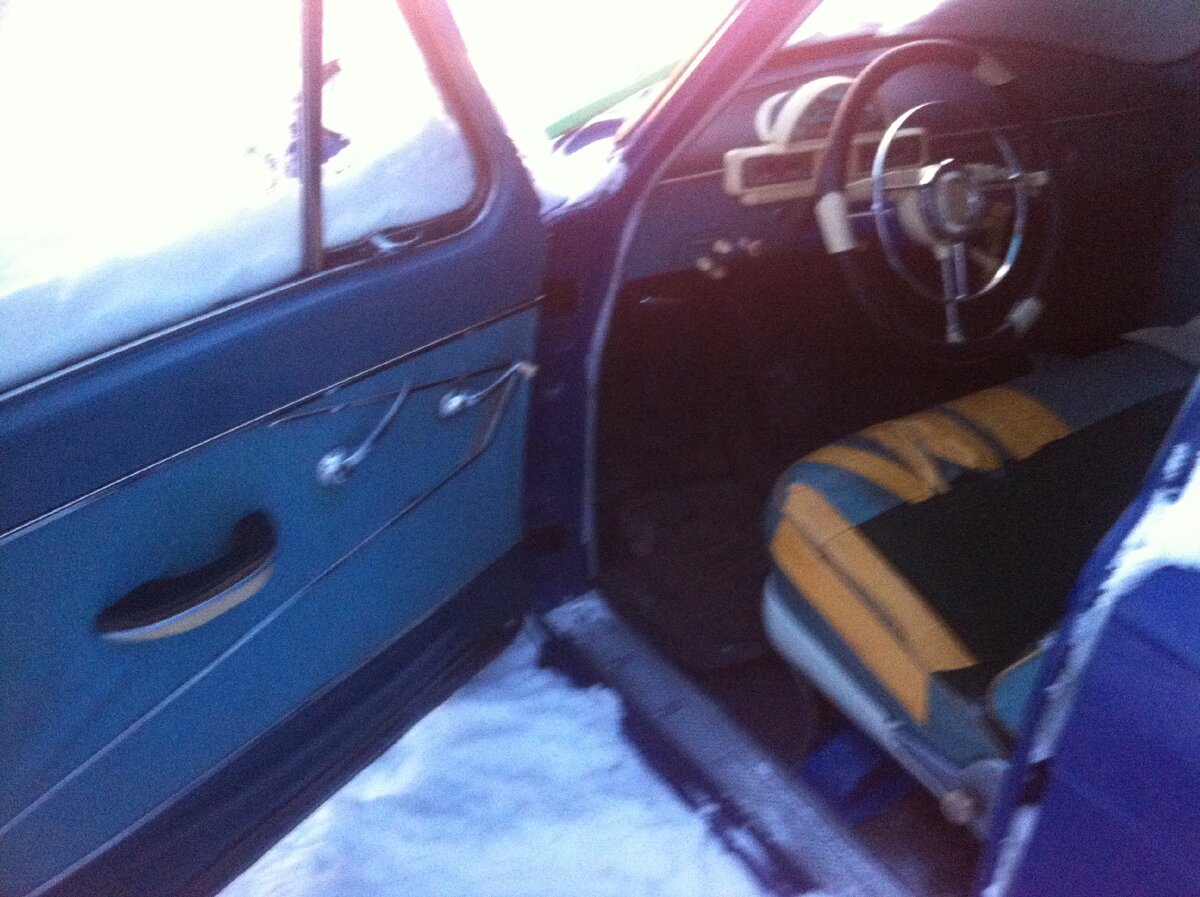 Салон в таком состоянии был.