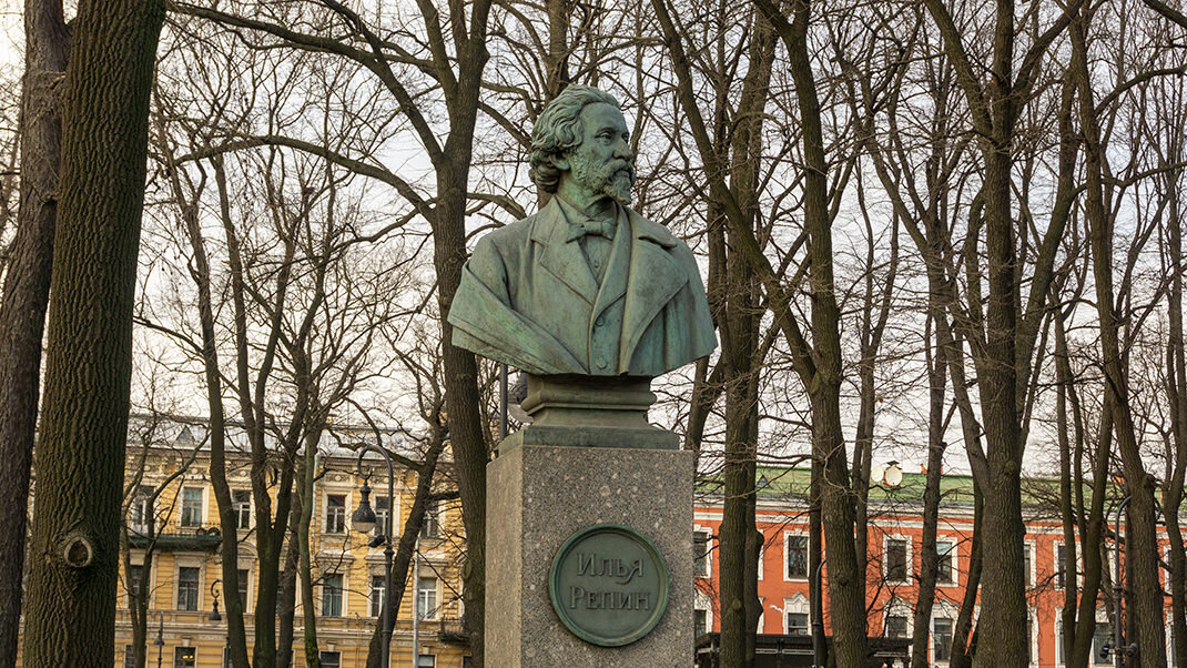 Бюст Ильи Репина