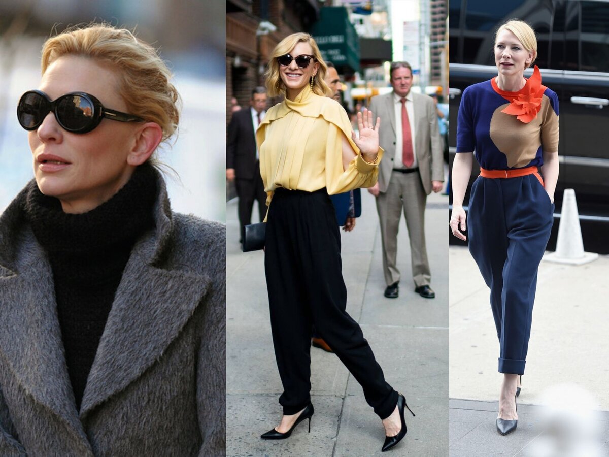 Образы Кейт Бланшетт на улицах города
