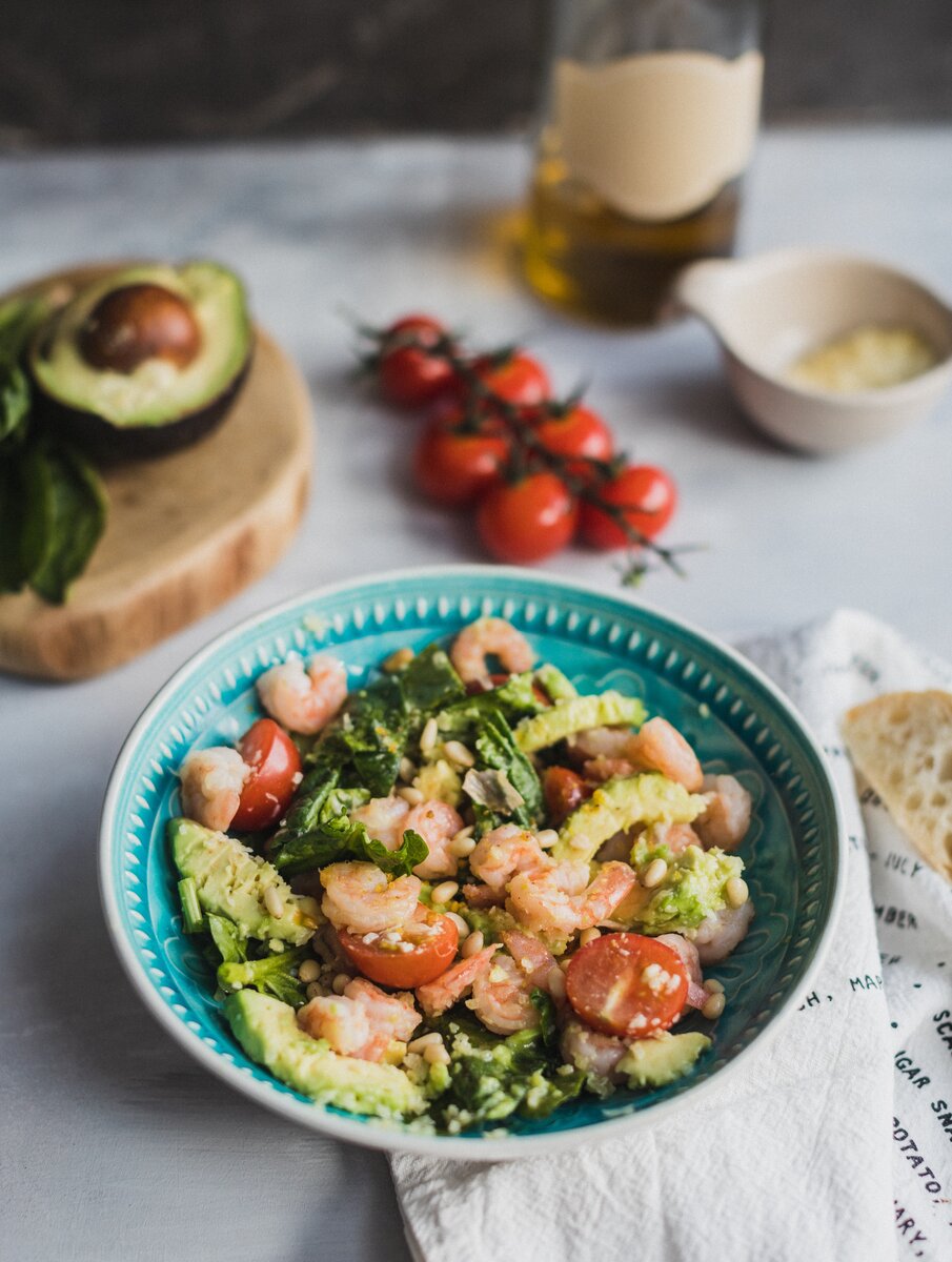 Легкий, полезный и очень вкусный салат.