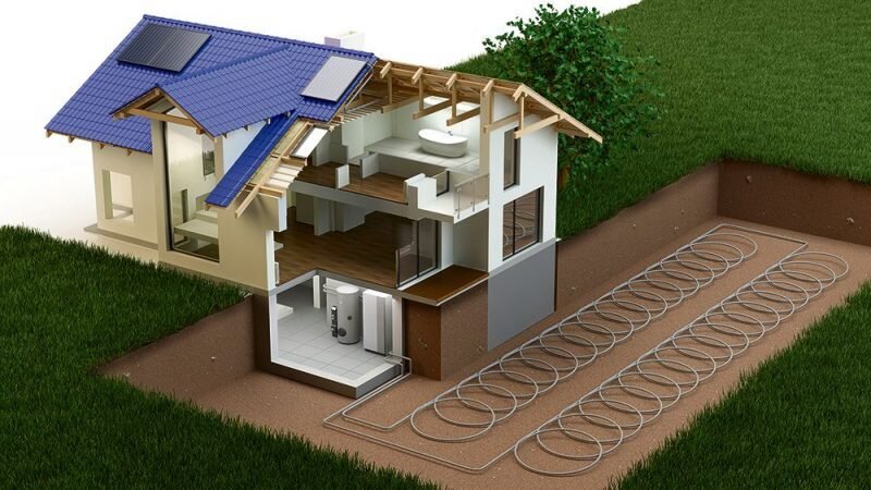 Тепловой насос в сочетании с солнечным коллектором