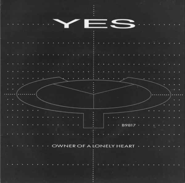 Обложка сингла "Owner of a Lonely Heart" британской прогрессивной рок-группы Yes