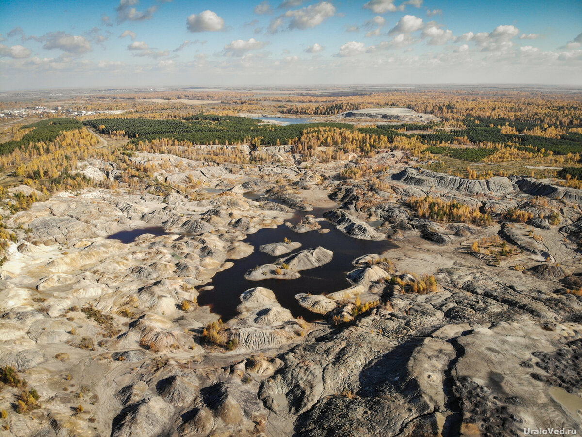 Уральский Марс с высоты птичьего полёта