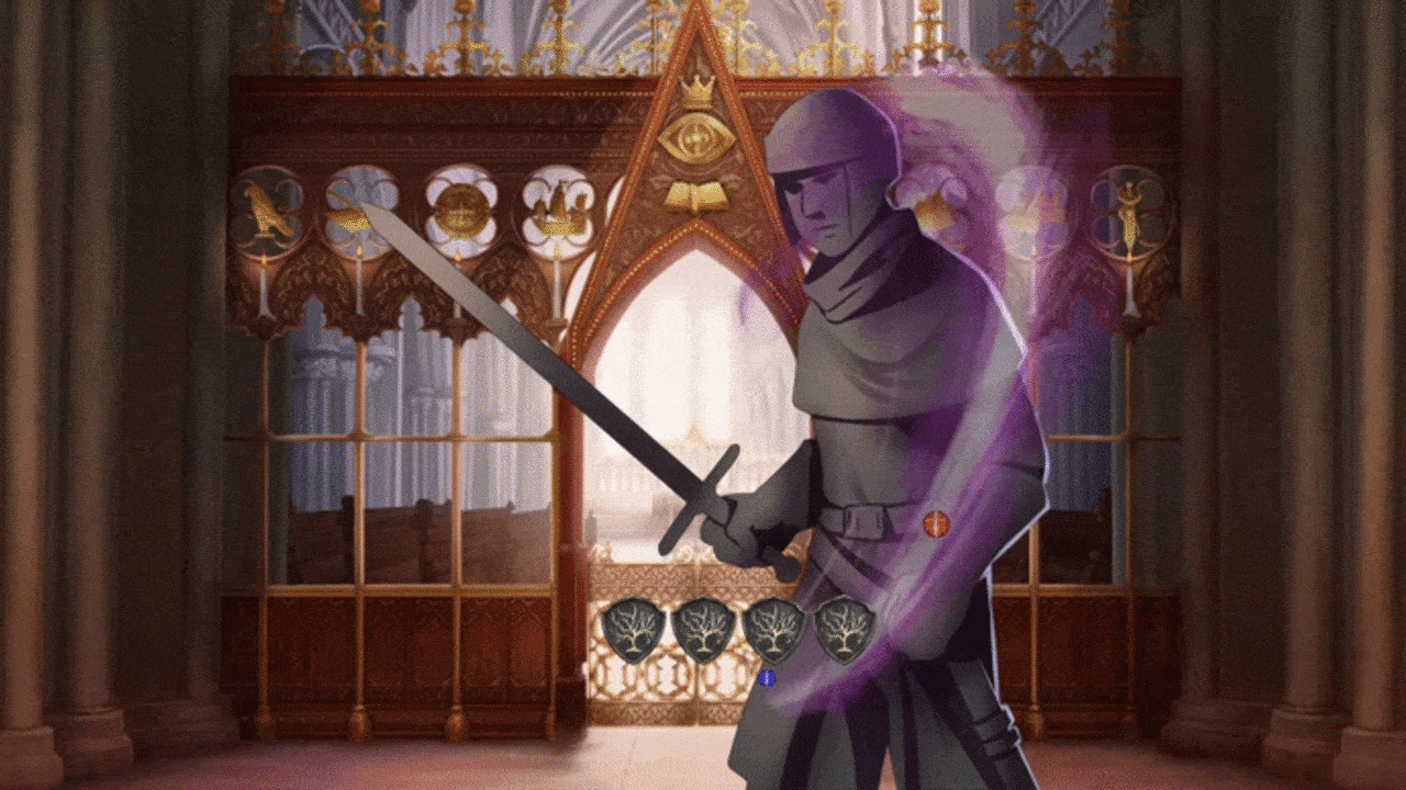 QTE-боевка новеллы в действии