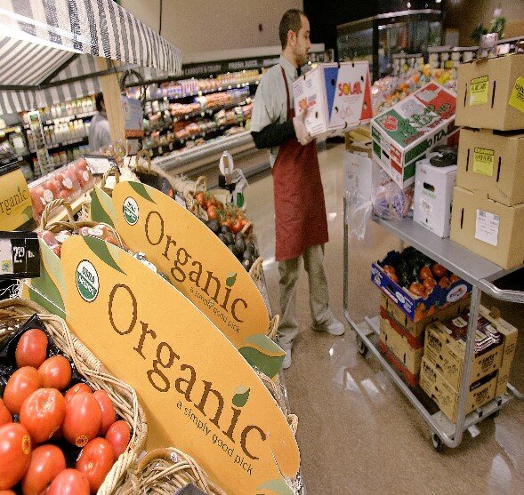 Органическая продукция.