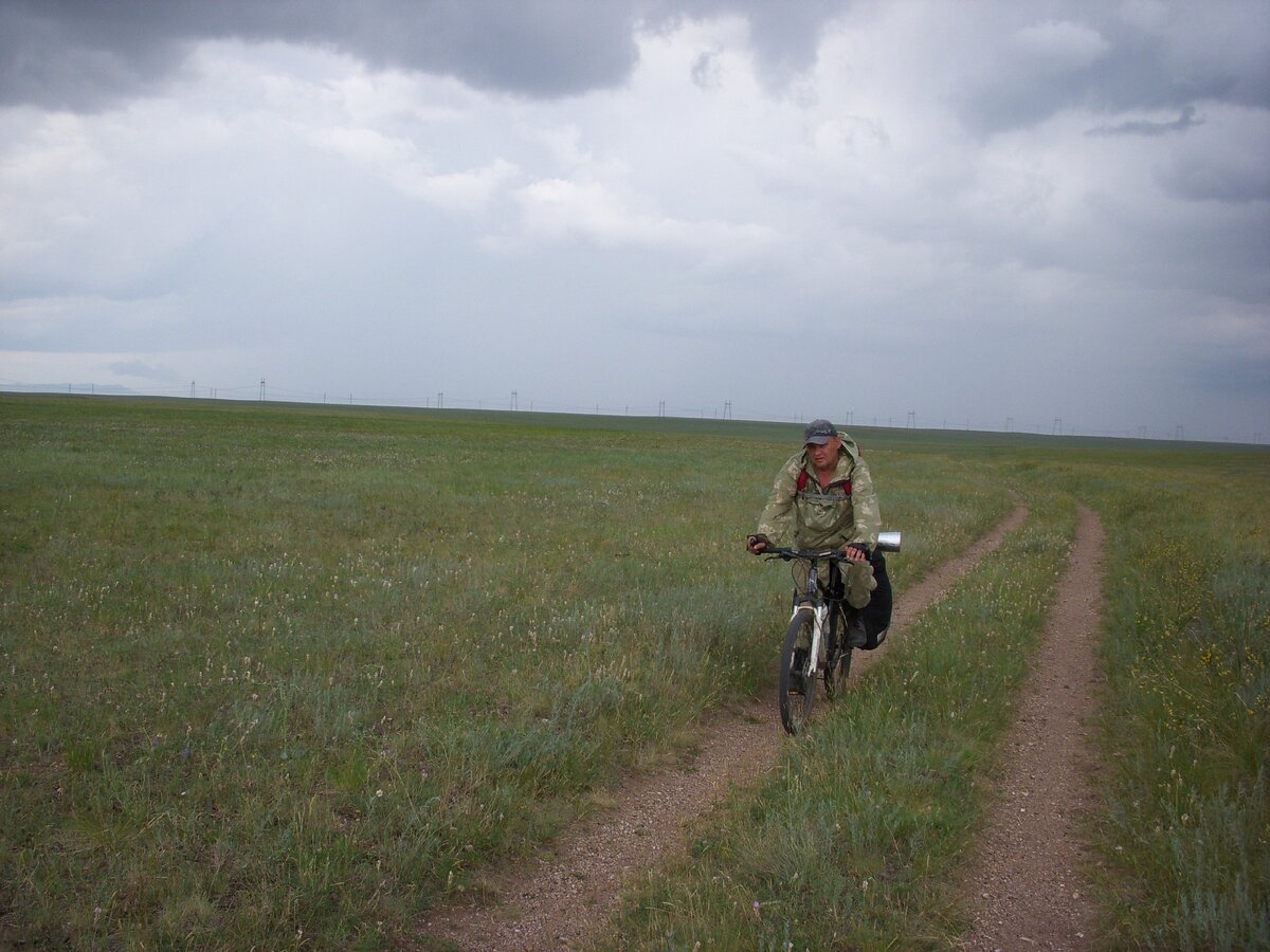 В пути к курганным полям, Средний Енисей