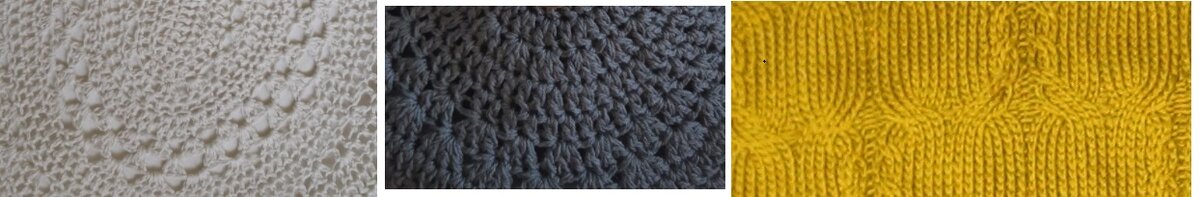 образцы вязания из хлопка