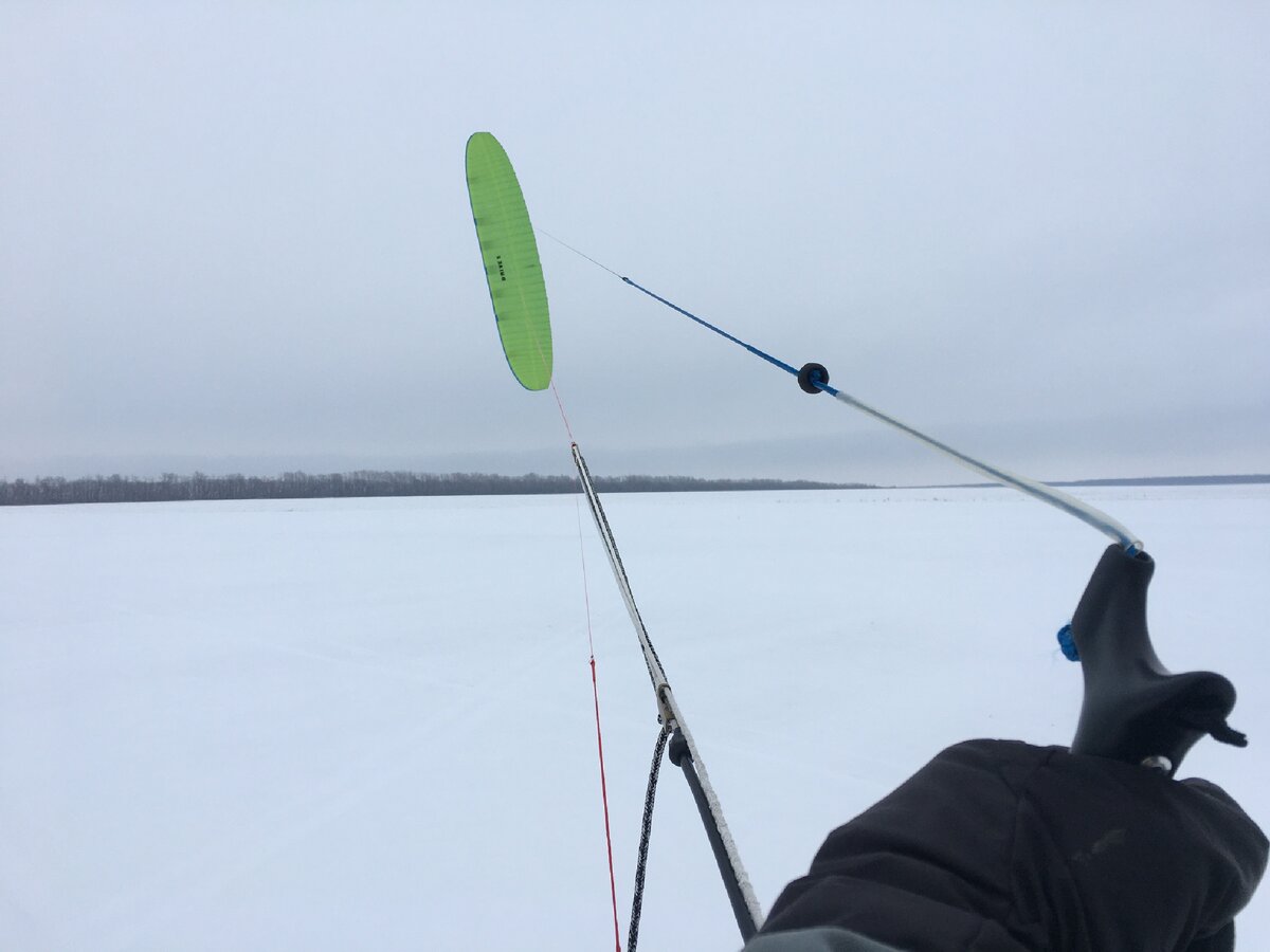 Кайт в воздухе, летим! (ParAAvis Drive 2 - 15)