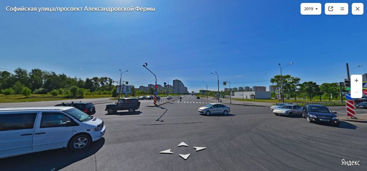 Улица Димитрова на панорамах "Яндекса"