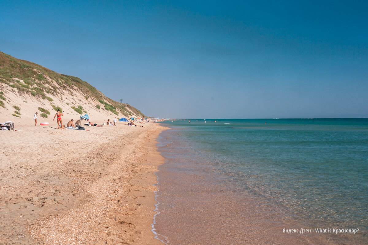 Море в районе Благовещенской, Краснодарский край. Фото авторов.