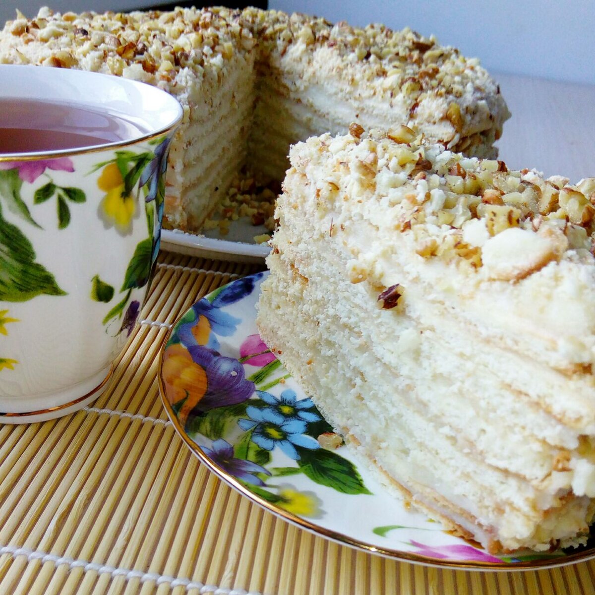 Торт "наполеон".