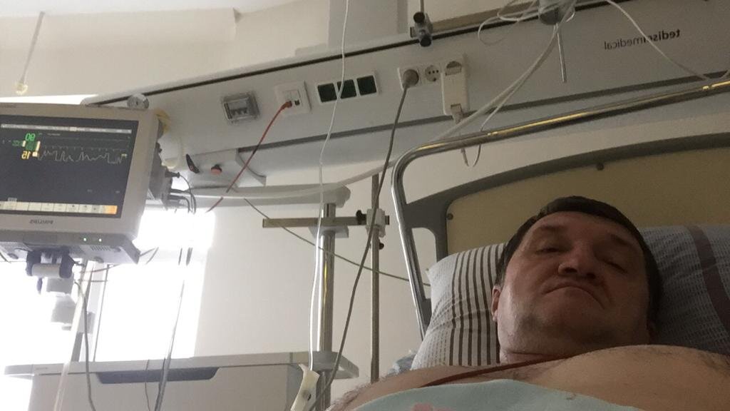 В реанимации после инфаркта