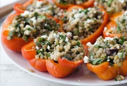 Фаршированные перчик.