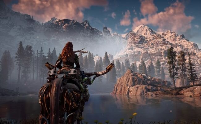 Скриншот из игры Horizon Zero Dawn