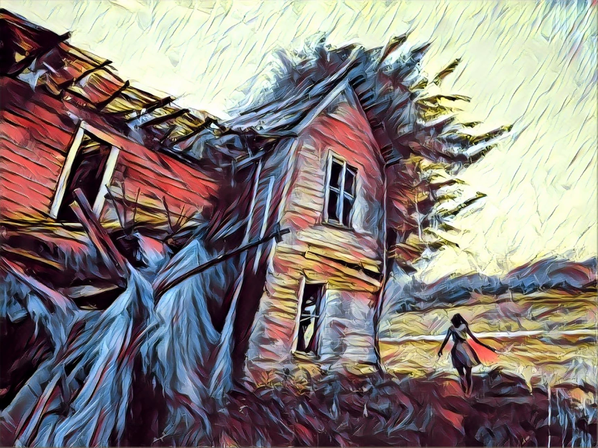 Фото из Интернета в обработке фоторедактора Prizma.