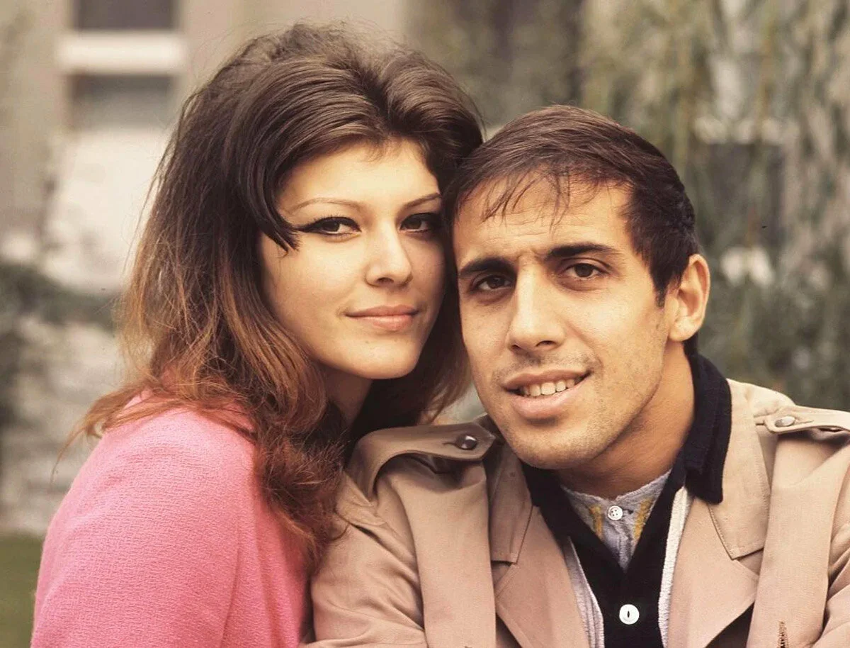 Клаудия Мори и Адриано Челентано