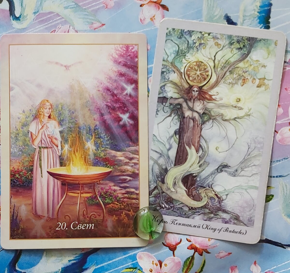 Вас ожидает в целом крайне спокойная и гармоничная неделя. Творческих людей может посетить Муза Вдохновения, а тем, кто занимается саморазвитием и самосовершенствованием, удастся отыскать новые грани своей истинной сущности. Грядущая неделя - отличное время для монетизации своего творчества и получения дохода за счёт заложенных в вас Творцом талантов и способностей. Для ограниченного количества людей  карты могут говорить о встрече с человеком, который сможет разглядеть ваш внутренний свет, благодаря чему у вас появится замечательный друг, наставник, единомышленник или возлюбленный.