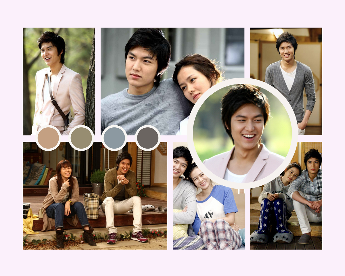 Фотоколлаж "Кадры из дорамы "Личные предпочтения". Южная Корея. 