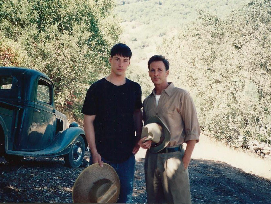 Фото со съемок "Прогулка в облаках"