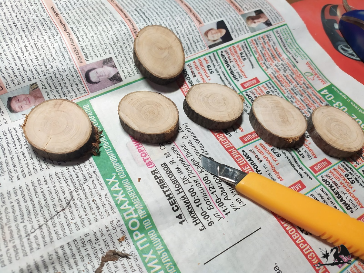 Свеженапиленные заготовки)