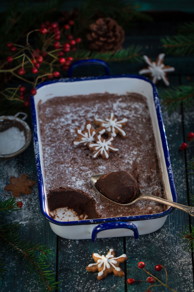     Шоколадный фадж в духовке, рецепт