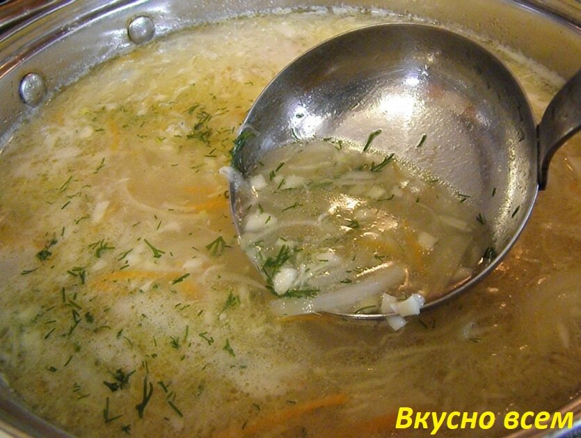 Старинное русское блюдо - щи суточные