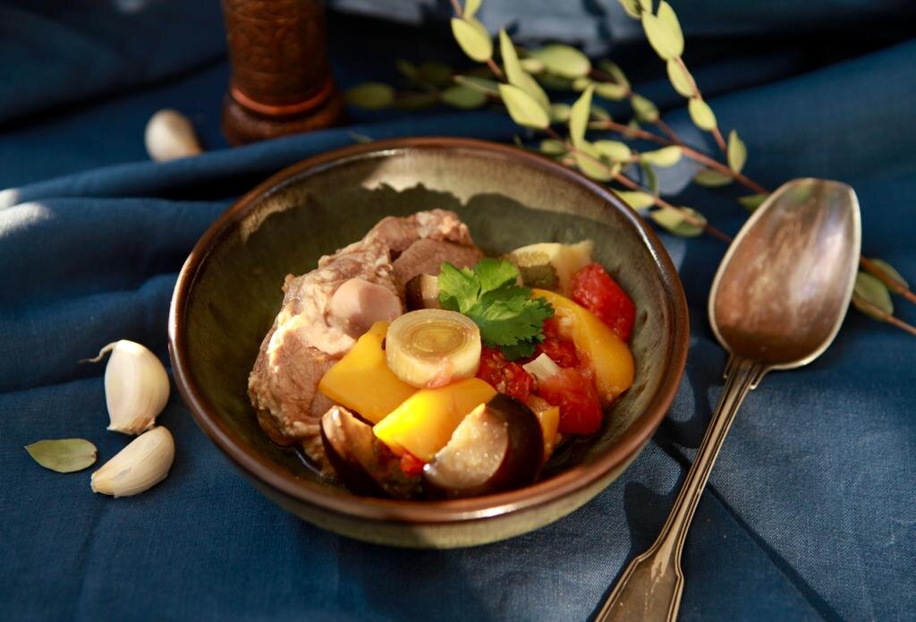 Изысканный натюрморт: баранина и овощи. Спасибо Даше wellness_hedonism Третьяковой