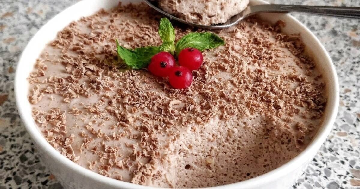 Сметанный мусс с желатином