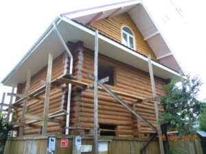 Строительство дома из сруба