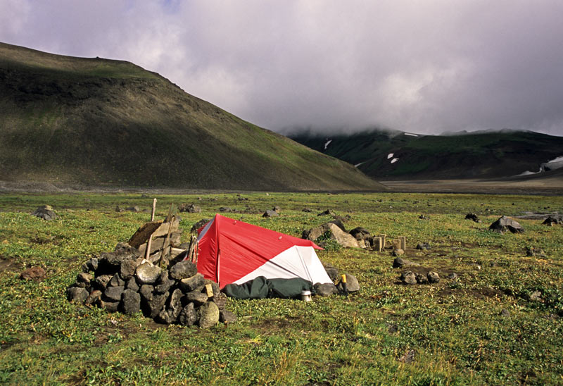 Моё ненадёжное убежище под склонами Горелого. 