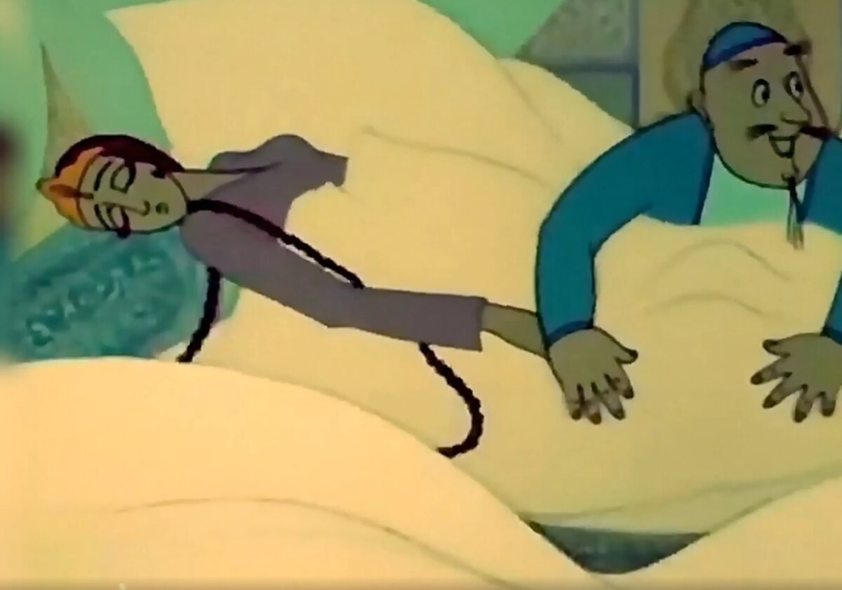 Цитата из мультфильма Сказка о волшебном гранате 1982 год