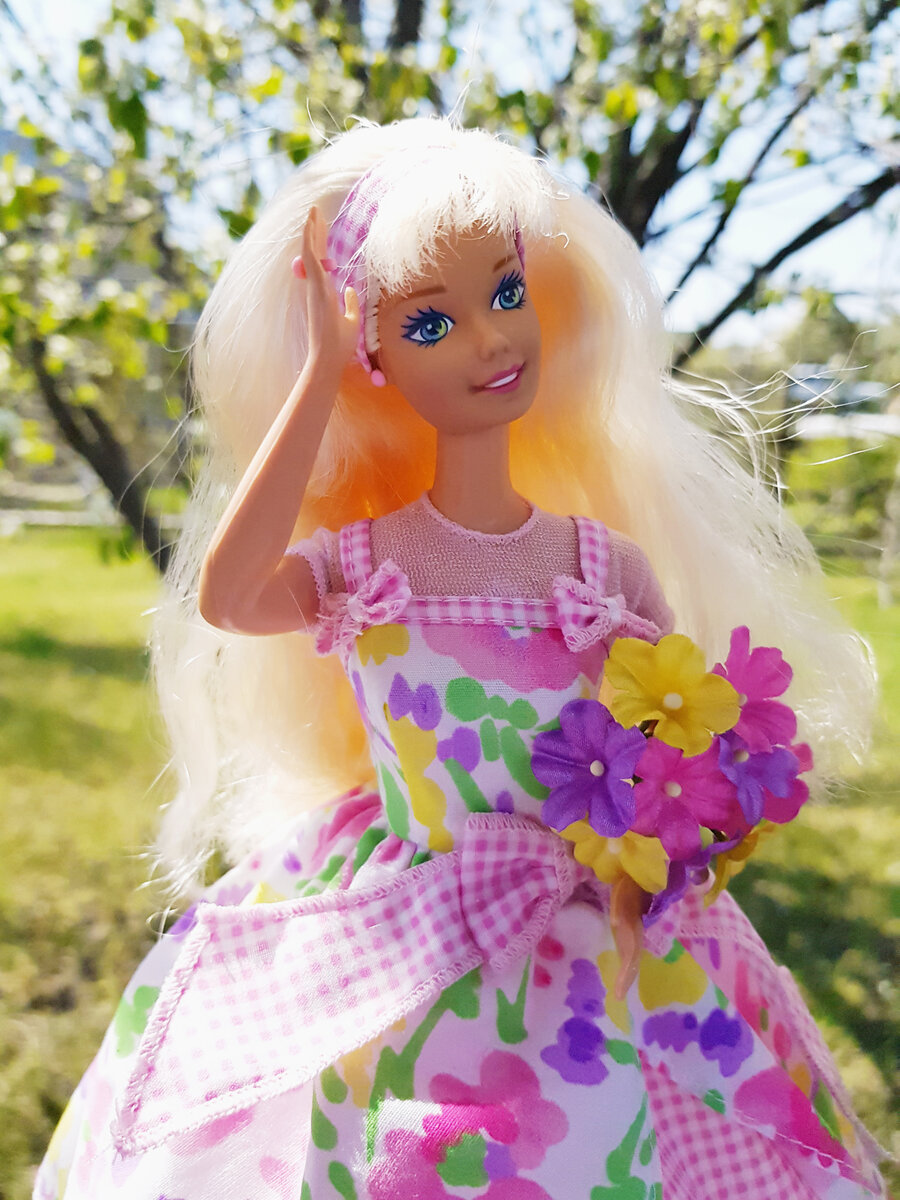 Spring Petals Barbie 1996 - олицетворение весны | Лисичкины куклы🦊 | Дзен