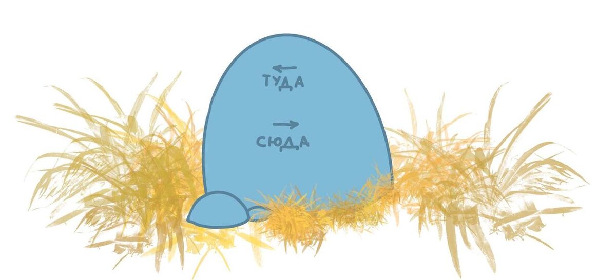Рисунок Ани для ее нового проекта "Место в телеге"
