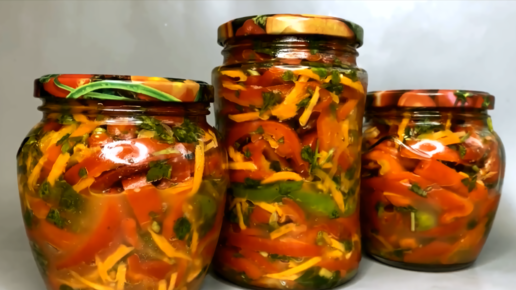 Салат из баклажанов на зиму - классический рецепт с пошаговыми фото